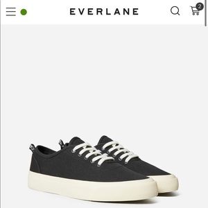 Everlane platform sneakers, size 8